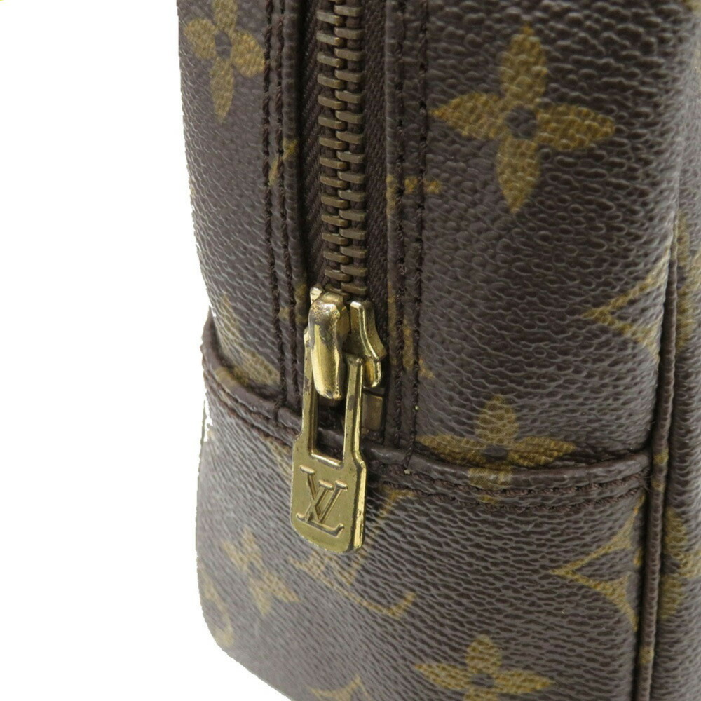 LOUIS VUITTON Brown Monogram Pouch - Picture 10 of 11